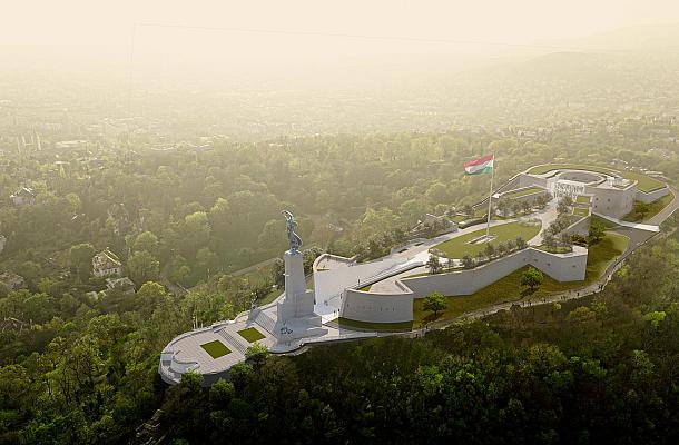 Citadel Budapest from above