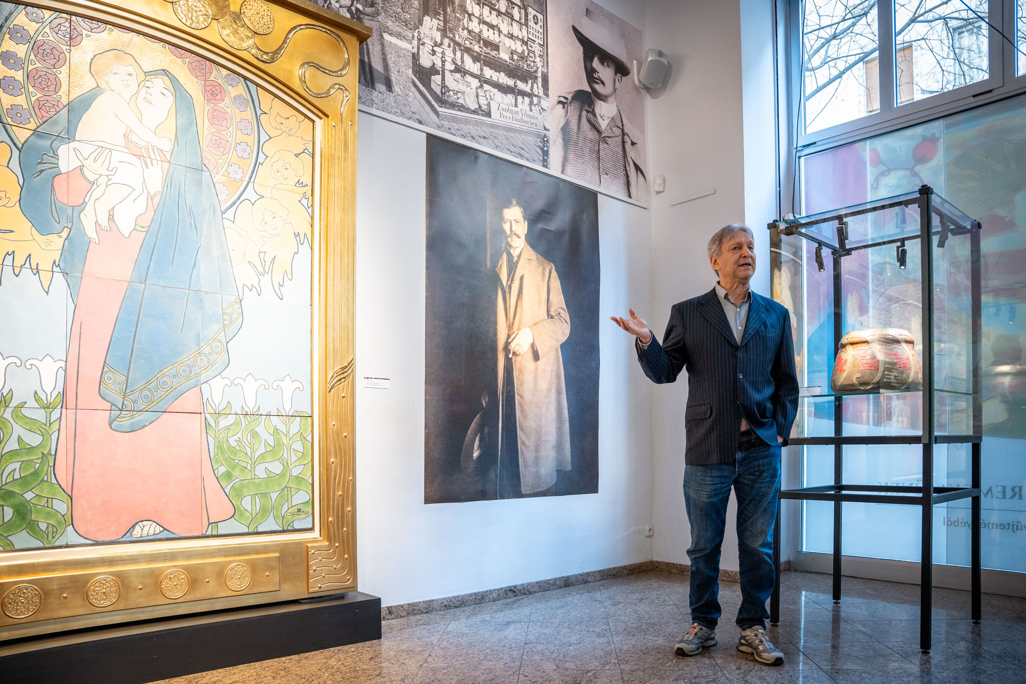 Zsolnay artworks free exhibition Budapest 2026