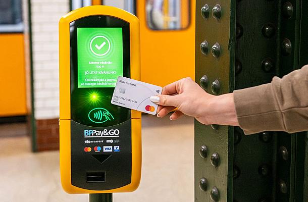 budapest public transport contactless payment