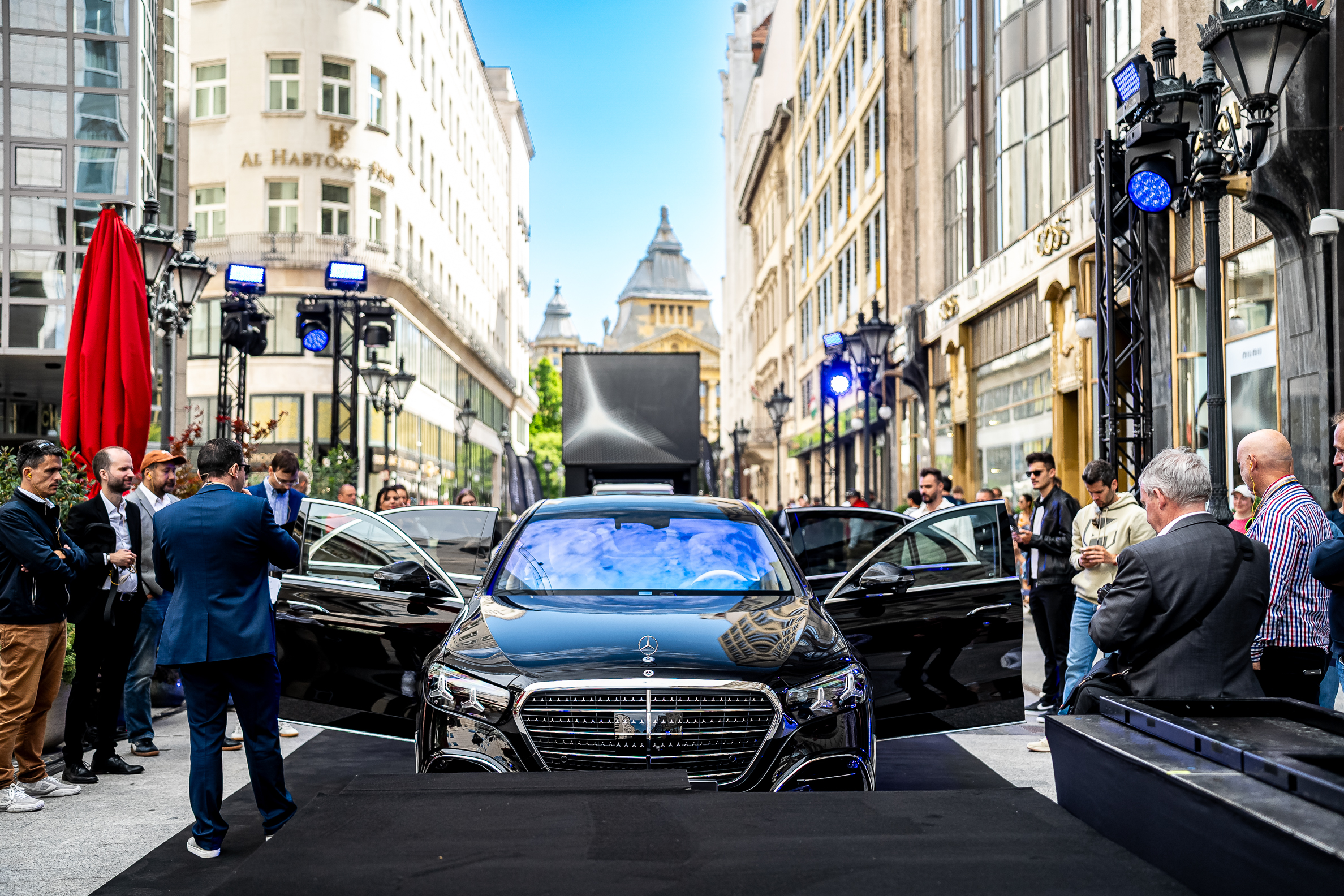 Mercedes-Benz Studio opening event in Budapest 2026